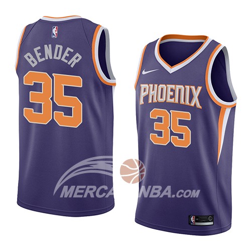 Maglia NBA Phoenix Suns Dragan Bender Icon 2018 Blu